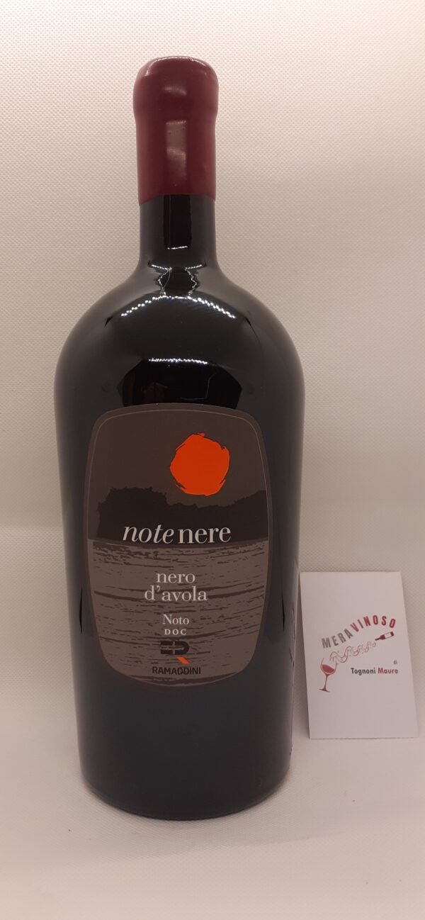 NOTE NERE NERO D’AVOLA DOC 2022 magnum 1,5L – RAMADDINI